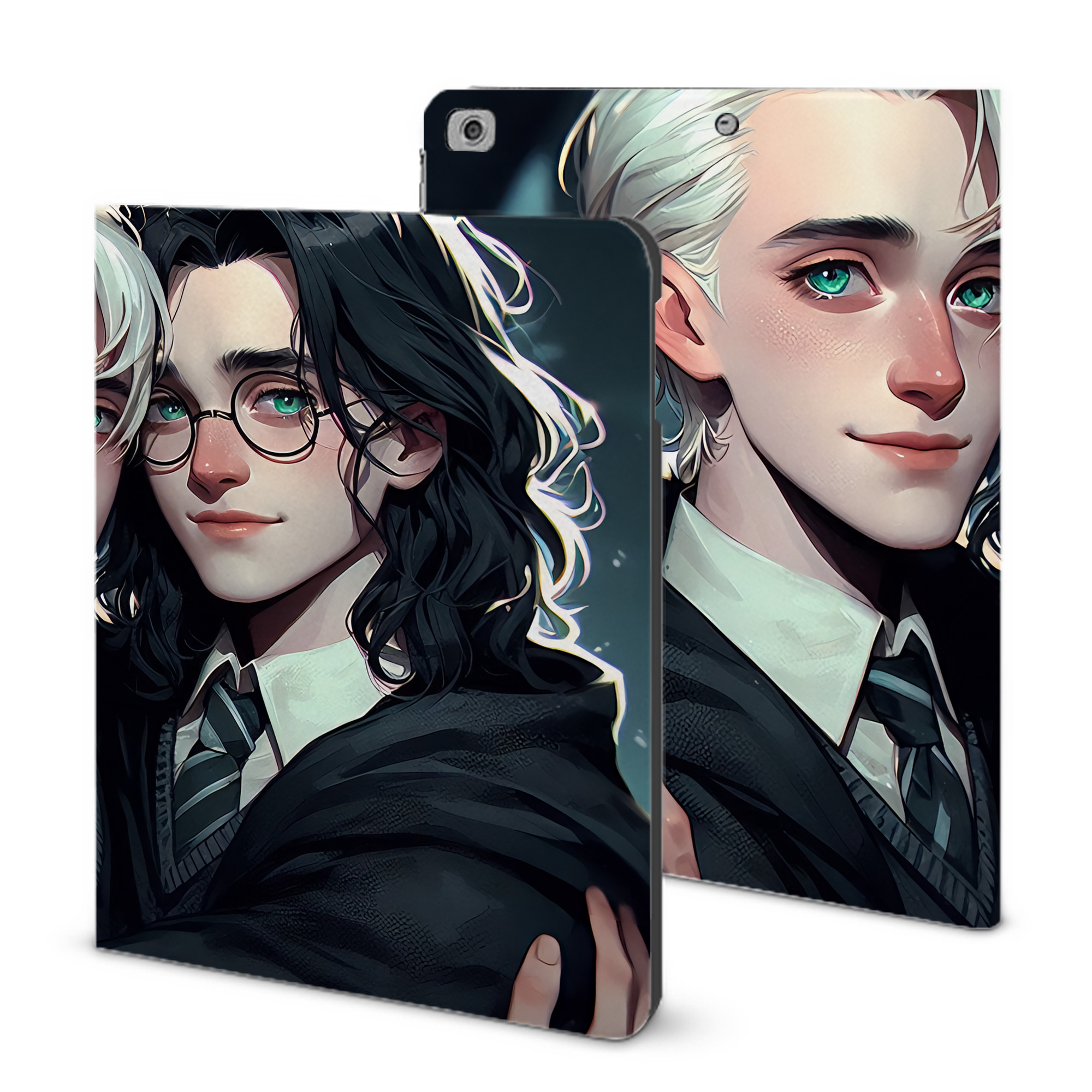 （画像用） Harry Potter ハリー・ポッターシリーズ IPad ケース ブック型 PUレザー TPU 耐衝撃 軽量 薄型 ペン収納なし 全面保護 IPad 各モデル対応
